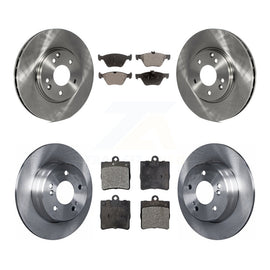 Front Rear Disc Brake Rotor Ceramic Pad Kit For Chrysler Crossfire Mercedes-Benz