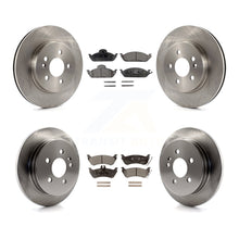 Load image into Gallery viewer, Front Rear Disc Brake Rotors Ceramic Pad Kit For Mercedes-Benz ML320 ML350 ML430