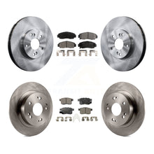 Charger l'image dans la galerie, Front Rear Disc Brake Rotors And Ceramic Pads Kit For Honda Accord Acura TSX