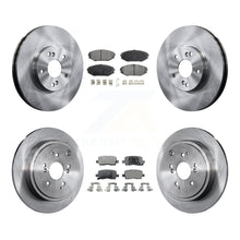 Charger l&#39;image dans la galerie, [Front+Rear] 2001-2002 Acura MDX Premium OE Brake Rotors &amp; Ceramic Pads Kit For Max Braking