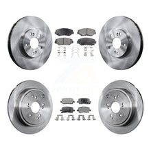 Charger l&#39;image dans la galerie, [Front+Rear] 2003-2008 Honda Pilot Premium OE Brake Rotors &amp; Ceramic Pads Kit For Max Braking