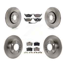 [Front+Rear] 2000-2001 Volkswagen Golf 2.0L Premium OE Brake Rotors & Ceramic Pads Kit For Max Braking