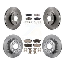 Front Rear Brake Rotor & Ceramic Pad Kit For Nissan Maxima Infiniti I30 INFINITI