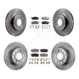 Front Rear Brake Rotor & Ceramic Pad Kit For Nissan Maxima Infiniti I30 INFINITI