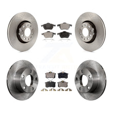 Load image into Gallery viewer, Front Rear Brake Rotor And Ceramic Pad Kit For Audi A6 With 312mm Diameter