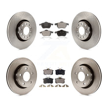 Load image into Gallery viewer, Front Rear Brake Rotor And Ceramic Pad Kit For Audi S6 With 312mm Diameter