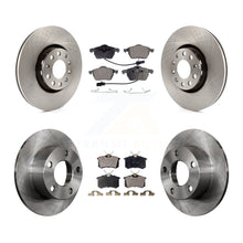 Load image into Gallery viewer, Front Rear Brake Rotor And Ceramic Pad Kit For Audi A6 With 312mm Diameter