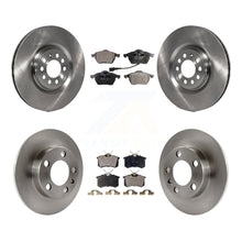 Charger l'image dans la galerie, [Front+Rear] 2000-2006 Audi TT Premium OE Brake Rotors &amp; Ceramic Pads Kit For Max Braking