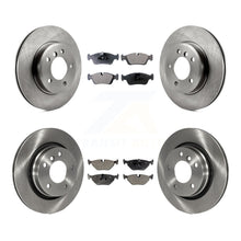 Charger l'image dans la galerie, Front Rear Brake Rotors Ceramic Pad Kit For BMW 325i 325Ci 323i 328i 323Ci 328Ci