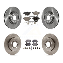 Load image into Gallery viewer, Front Rear Disc Brake Rotors And Ceramic Pads Kit For Audi A4 Quattro