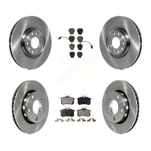 Charger l&#39;image dans la galerie, [Front+Rear] 2000-2001 Audi S4 Premium OE Brake Rotors &amp; Ceramic Pads Kit For Max Braking