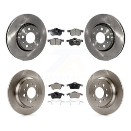 Front Rear Disc Brake Rotors And Ceramic Pads Kit For Volvo S60 V70 XC70 S80
