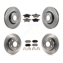 Charger l&#39;image dans la galerie, [Front+Rear] 2008-2009 Saturn Astra Premium OE Brake Rotors &amp; Ceramic Pads Kit For Max Braking