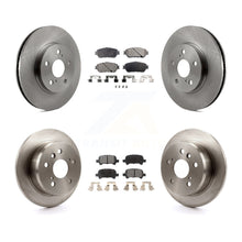 Load image into Gallery viewer, Front Rear Disc Brake Rotors And Ceramic Pads Kit For Toyota Camry Avalon Solara
