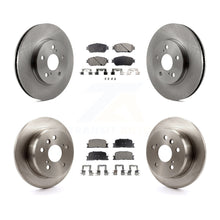 Charger l'image dans la galerie, Front Rear Disc Brake Rotors And Ceramic Pads Kit For Toyota Camry Lexus ES300