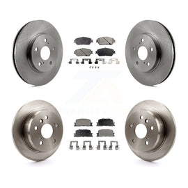 Front Rear Disc Brake Rotors And Ceramic Pads Kit For Toyota Camry Lexus ES300