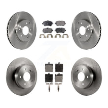 Load image into Gallery viewer, Front Rear Brake Rotor And Ceramic Pad Kit For Mercedes-Benz C240 Wagon with RWD