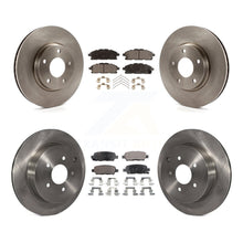 Load image into Gallery viewer, [Front+Rear] 2011-2017 Nissan Quest Premium OE Brake Rotors &amp; Ceramic Pads Kit For Max Braking