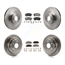 Charger l'image dans la galerie, Front Rear Disc Brake Rotors And Ceramic Pads Kit For Subaru Impreza WRX