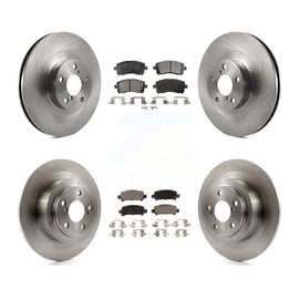 Front Rear Disc Brake Rotors And Ceramic Pads Kit For Subaru Outback Legacy