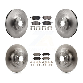 Front Rear Disc Brake Rotors And Ceramic Pads Kit For Subaru Outback Legacy Baja
