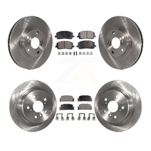 Charger l&#39;image dans la galerie, [Front+Rear] 2001-2003 Toyota Highlander AWD Premium OE Brake Rotors &amp; Ceramic Pads Kit For Max Braking
