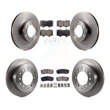 Charger l'image dans la galerie, Front Rear Disc Brake Rotors And Ceramic Pads Kit For Toyota 4Runner Lexus GX470