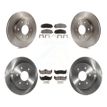Load image into Gallery viewer, Front Rear Disc Brake Rotors And Ceramic Pads Kit For INFINITI QX56