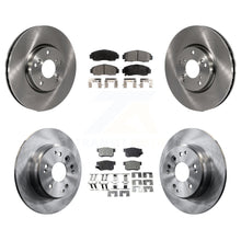 Load image into Gallery viewer, Front Rear Brake Rotor Ceramic Pad Kit For 04-05 Acura TL Automatic transmission