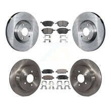 Charger l'image dans la galerie, Front Rear Disc Brake Rotor Ceramic Pad Kit For Nissan Murano Infiniti FX35 FX45