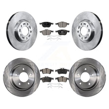 Charger l'image dans la galerie, Front Rear Disc Brake Rotors And Ceramic Pads Kit For Mazda 3 Sport