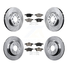 Charger l'image dans la galerie, Front Rear Disc Brake Rotors And Ceramic Pads Kit For Mazda 5