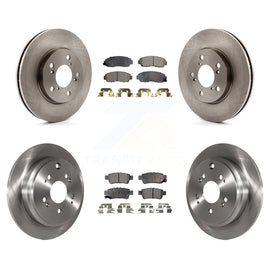 [Front+Rear] 2005-2010 Honda Odyssey Premium OE Brake Rotors & Ceramic Pads Kit For Max Braking
