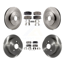 Load image into Gallery viewer, Front Rear Brake Rotor &amp; Ceramic Pad Kit For Lexus Toyota Highlander RX350 RX330