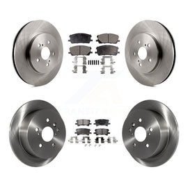 Front Rear Brake Rotor & Ceramic Pad Kit For Lexus Toyota Highlander RX350 RX330