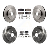 Front Rear Brake Rotor & Ceramic Pad Kit For Lexus Toyota Highlander RX350 RX330