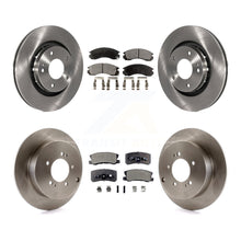 Charger l'image dans la galerie, Front Rear Brake Rotor &amp; Ceramic Pad Kit For Mitsubishi Lancer Ralliart To 03 09