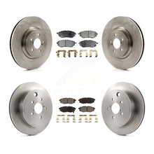Load image into Gallery viewer, Front Rear Disc Brake Rotors And Ceramic Pads Kit For Subaru Outback Legacy