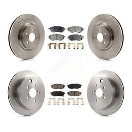 Front Rear Disc Brake Rotors And Ceramic Pads Kit For Subaru Outback Legacy