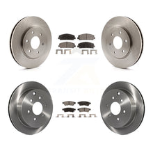 Charger l'image dans la galerie, Front Rear Disc Brake Rotors And Ceramic Pads Kit For Suzuki Equator