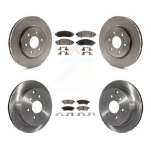 Load image into Gallery viewer, Front Rear Brake Rotor Ceramic Pad Kit For Nissan Frontier Xterra Suzuki Equator