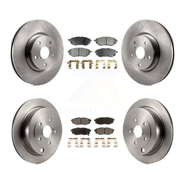 Front Rear Disc Brake Rotors And Ceramic Pads Kit For Subaru Tribeca B9