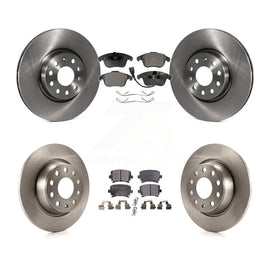 Front Rear Brake Rotor And Ceramic Pad Kit For Volkswagen Tiguan Audi Q3 Limited
