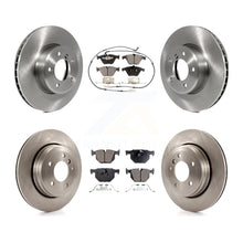 Charger l'image dans la galerie, Front Rear Disc Brake Rotors And Ceramic Pads Kit For BMW 530i 525i 528i