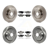 Front Rear Brake Rotor Ceramic Pad Kit For Mercedes-Benz ML350 GL450 GL550 GL350
