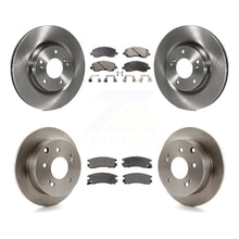 Charger l'image dans la galerie, Front Rear Disc Brake Rotors And Ceramic Pads Kit For Mitsubishi Galant Eclipse