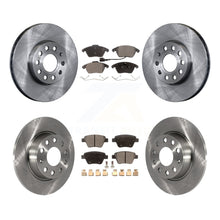 Charger l'image dans la galerie, Front Rear Disc Brake Rotors And Ceramic Pads Kit For Volkswagen Beetle