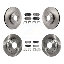 Charger l'image dans la galerie, Front Rear Disc Brake Rotors And Ceramic Pads Kit For Kia Optima