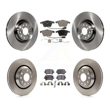Charger l'image dans la galerie, Front Rear Disc Brake Rotors Ceramic Pad Kit For Volkswagen Passat CC Golf R R32