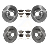 Front Rear Disc Brake Rotors And Ceramic Pads Kit For 2006-2006 BMW 330i 330xi